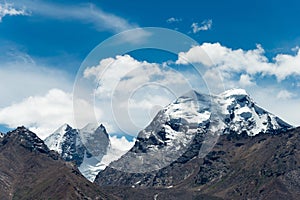 Beautiful scenic view from Between Karsha and Padum in Zanskar, Ladakh, Jammu and Kashmir, India