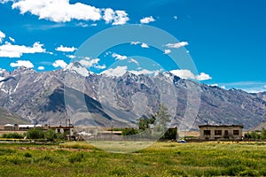 Beautiful scenic view from Between Karsha and Padum in Zanskar, Ladakh, Jammu and Kashmir, India