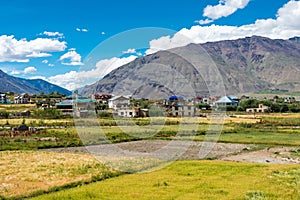 Beautiful scenic view from Between Karsha and Padum in Zanskar, Ladakh, Jammu and Kashmir, India