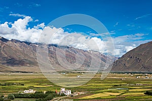 Beautiful scenic view from Between Padum and Karsha in Zanskar, Ladakh, Jammu and Kashmir, India