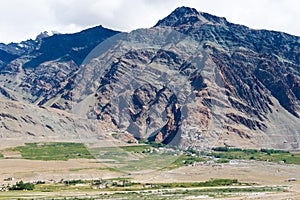 Beautiful scenic view from Between Padum and Karsha in Zanskar, Ladakh, Jammu and Kashmir, India