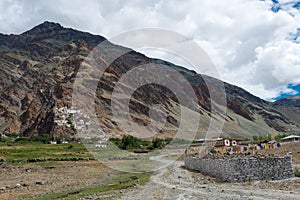 Beautiful scenic view from Between Padum and Karsha in Zanskar, Ladakh, Jammu and Kashmir, India