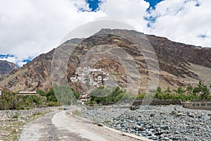 Beautiful scenic view from Between Padum and Karsha in Zanskar, Ladakh, Jammu and Kashmir, India