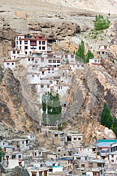 Beautiful scenic view from Skurbuchan village in Ladakh, Jammu and Kashmir, India