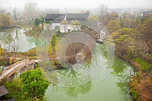 Beautiful scenics in Xixi National wetland park