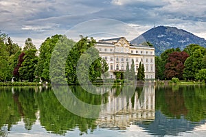 The beautiful Schloss Leopoldskron was one of the main film locations of The Sound of Music