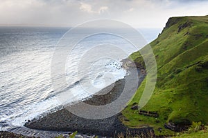 Beautiful scottish panorama photo