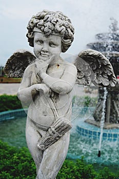 Beautiful Sculpture Cubic's statue