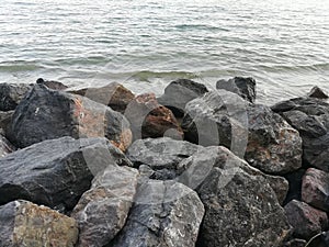 Sea and beach background