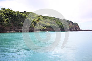 Beautiful sea of Chichijima Island