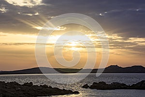 The beautiful sea of Sardinia