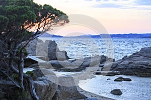 The beautiful sea of Sardinia