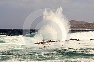 The beautiful sea of Sardinia