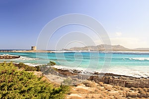 The beautiful sea of Sardinia