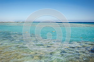 Beautiful sea view with blue skies/Beautiful sea view with blue skies on summer day