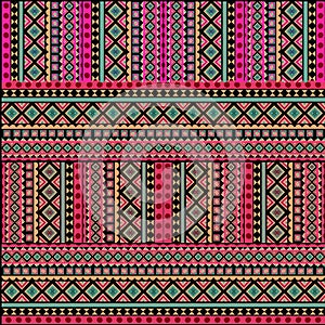 Beautiful seamless pattern handmade ikat art
