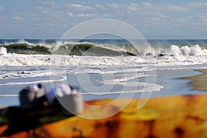 Magnificant Seascape of the Beaches of North Carolina photo