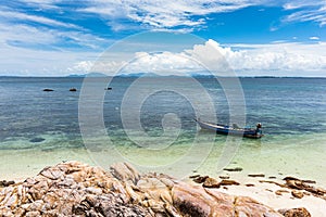 Beautiful seascape at Koh Munnork, Rayong,  Thailand