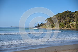 Beautiful seascape at Lorne beach, Australia