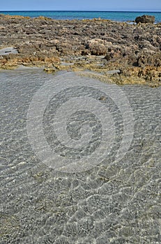 The beautiful seascape of Sicily