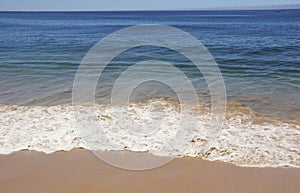 Beautiful seascape in summer. Mediterranean coast.