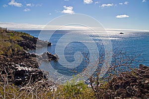 Beautiful seashore landscape taken from Carola