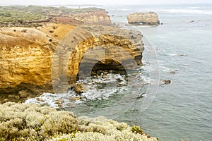 Coastline near Great Ocean Road. Victoria, Australia