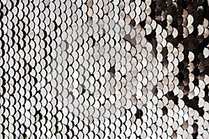 Beautiful sequins texture surface as background
