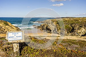 Beautiful Serro da Aguia Beach, Vicentina Coast, Alentejo, Portugal