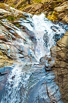 Beautiful Seven Falls Waterfall in Colorado Springs, Colorado, USA