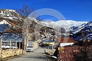 Mountain village Zlipotok, southern Kosovo