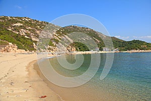 Beautiful Shek Pai Wan Beach on Lamma Island, Hong Kong