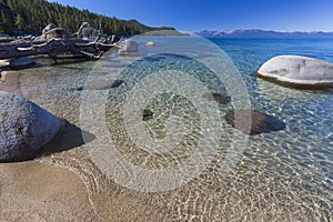 Beautiful Shoreline of Lake Tahoe