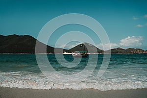 Beautiful shot of access to Pontal do Atalaia Prainha, Arraial, Brazil photo