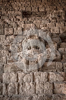 Beautiful shot of the Copan Ruinas and its beautiful Mayan ruins in Honduras