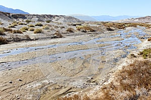 Beautiful shot of the Death Valley National Park in the USA