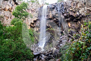 Beautiful shot of the flowing Sailors Falls in Victoria, Australia