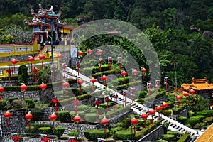 Beautiful shot of Kek Lok Si Temple, Penang, Malaysia