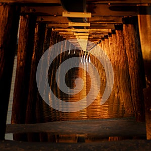 Beautiful shot looking down the Long Jetty, Port Welshpool