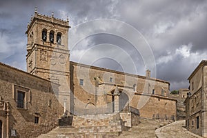 Beautiful shot of the  Moron de Almazan municipality in Soria, Castile and Leon, Spain photo