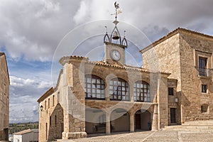 Beautiful shot of the Moron de Almazan municipality in Soria, Castile and Leon, Spain photo