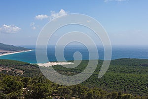 Beautiful shot of Natural Park of Estrecho in Spain photo