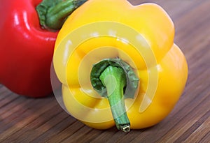 Organic bell-peppers