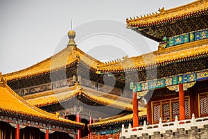 Beautiful shot of The Palace Museum in China