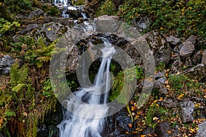 Beautiful shot of the picturesque Waterfall Todtnau in the Black Forest, Germany