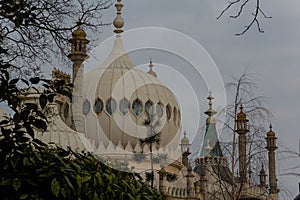 Beautiful shot of the Royal Pavilion in Brighton, England, UK