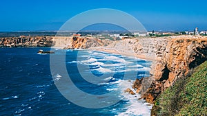 Beautiful shot of Sagres Fortress in Portugal