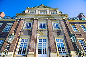 Beautiful shot of the Schloss Nordkirchen in Westfalen, Germany photo