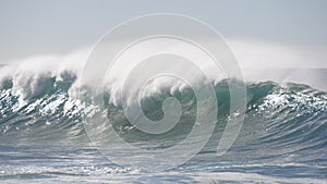 Beautiful shot of a small wave