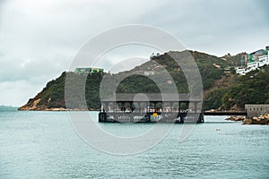 Beautiful shot of the Stanley Blake Pier in hong kong